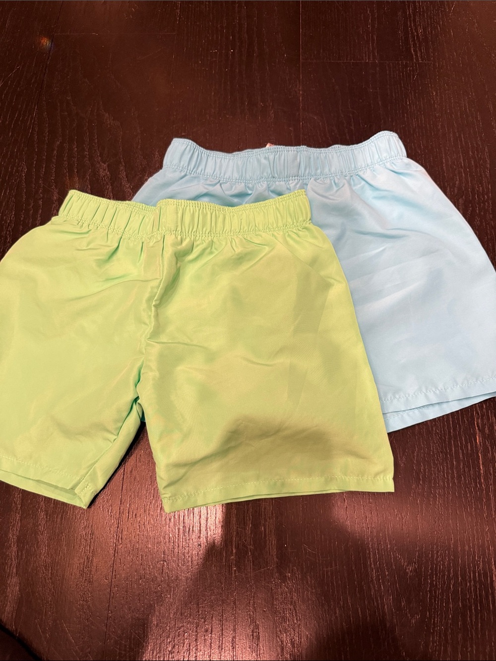 H&M Kids Pull-On Shorts - Sky Blue & Lime SET